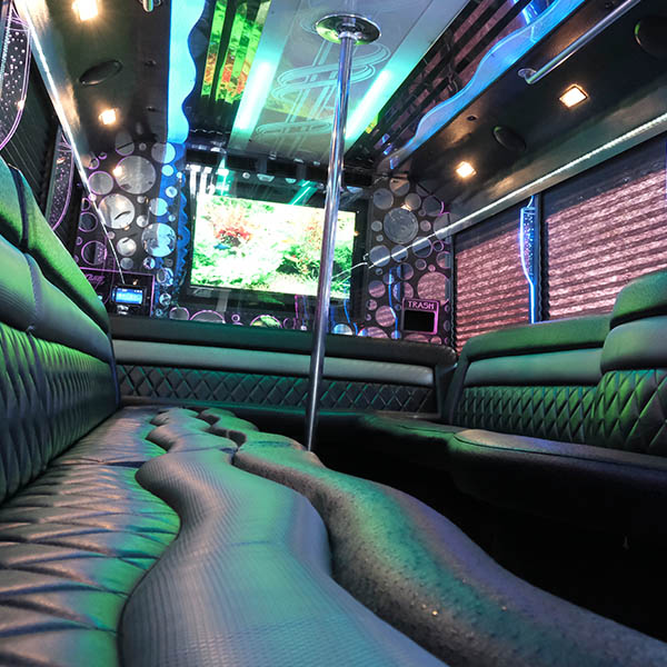 luxury bus interior
